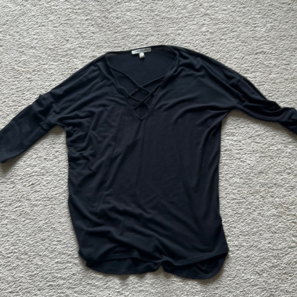 Express One Eleven Soft Stretch Tee - Lounge top - size S